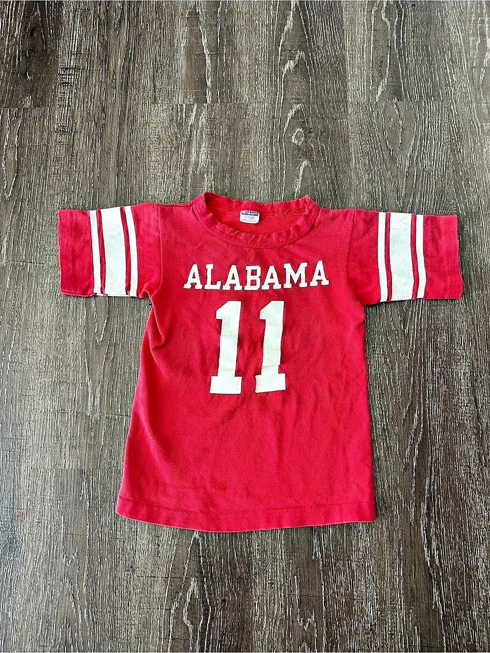 Vintage Champion Alabama #11 Tee  Size 6/8